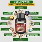 Herbal Canada Musli Power Capsule (60 Capsule) Supports Immunity, Improves Strength, Provides Energy Level.Improves Strength, Stamina & Enhanced Long Time Performance - Fast UK Delivery - Image 6