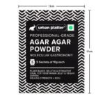 Urban Platter Professional-Grade Agar Agar Powder, 50g (5 Sachets of 10g Each, Plant-Based Gelatin Alternative, Ideal for Veg Jelly and Vegan Cheese) - Fast UK Delivery - Image 6
