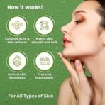 Herbal Canada Neem Aloe Vera Foaming Face Wash with Built-In Face Silicone Brush for deep cleansing - No Parabens, Sulphate - (150 ml) - Fast UK Delivery - Image 5