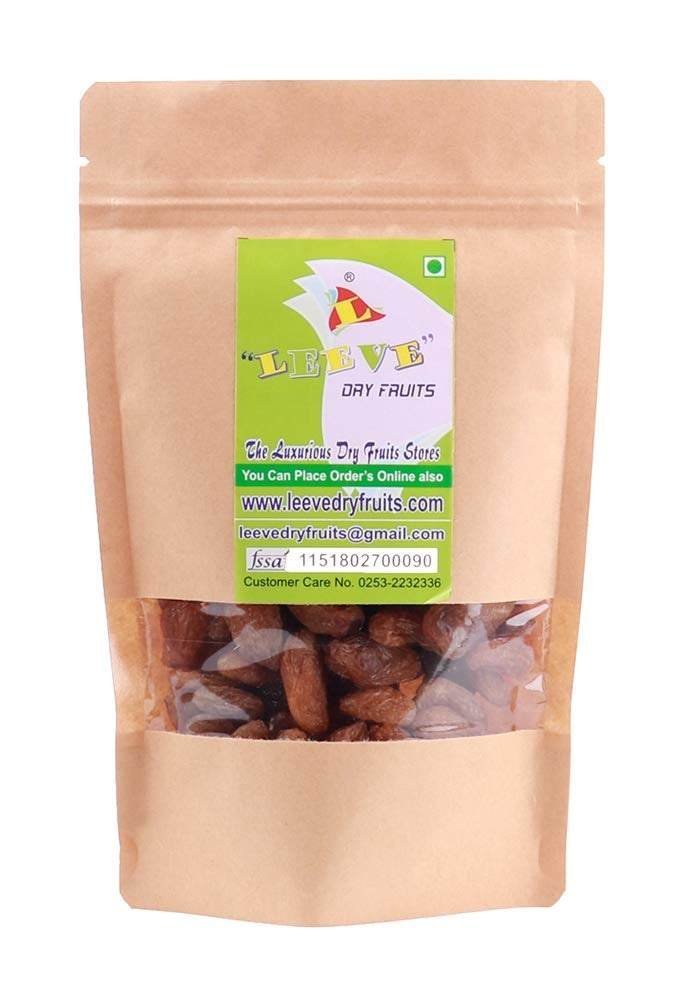 uk51HWzsQEGSL-1.jpg LEEVE DRY FRUITS Fresh Afghan Munakka Abjosh With Seeds Raisins Kishmish Kismis Grapes Exotic,Raisins 400g - Fast UK Delivery - Image 1