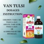 BASIC AYURVEDA Van Tulsi Cough Syrup | Support Your Body's Natural Ability To Fight Off Infections And Restore Balance| Ayurvedic Drink For Helps Cold & Cough - 450ml (Pack Of 1) - Fast UK Delivery - Image 6