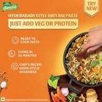 Tata Sampann Yumside Biryani Paste/Masala- Hyderabadi Style, 150g, Instant Ready to Cook, Ready in 25 min, NO Preservatives, NO Added Artificial Colours & Flavours, Pack of 1 - Fast UK Delivery - Image 3