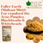 Bliss of Earth 100% Pure Multani Mitti Powder | Fuller's Earth Powder | 100GM | Great For Hair, Face, Skin - Fast UK Delivery - Image 3