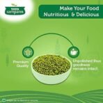 Tata Sampann Unpolished Green Moong Dal (Whole), 500g - Fast UK Delivery - Image 4