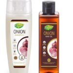 Girnar Onion Shampoo 100ml And Girnar Onion Hair Oil 90ml Combo Pack For Men And Women - Fast UK Delivery