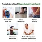 Kerala Ayurveda Nisakathakadi Kwath Tablet 100 Tablets| Controls Blood Sugar Naturally | Healthy Glucose Metabolism |Eases Polyuria and Swollen Feet| Natural Glucose Regulator| 100% Ayurvedic| With Haldi, Kathaka, Amla, Usira, Ekanayakam, and Lodhra - Fast UK Delivery - Image 5