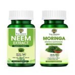 Heera Ayurvedic Research Foundation moringa neem 60 Veg Capsule pack of 2 - Fast Shipping to USA