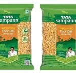 Tata Sampann Unpolished Toor Dal/Arhar Dal, 2 kg - Fast UK Delivery