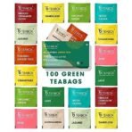 Teabox Green Tea Sampler Bags 100pcs (10pcs X 10 flavors) & Teabox Green Tea Sampler Bags 20pcs (2pcs X 10 flavors) - Fast UK Delivery - Image 3