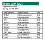 CURA AYURVEDIC Cough Cura for cold & cough II 500ml - Fast UK Delivery - Image 3