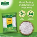 Tata Sampann, High in Fibre Poha(Thick), 1kg - Fast UK Delivery - Image 4
