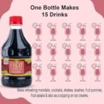 Dhampurgreen Kala Khatta, 900Ml (300Ml X 3 Bottles) | Mocktail Syrup Cocktail Syrup | Makes 10-12 Drinks | Pour Add Stir & Sip Syrup For Cocktails Mocktails | Non Alcoholic Beverage - Fast UK Delivery - Image 7