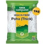 Tata Sampann, High in Fibre Poha(Thick), 1kg - Fast UK Delivery - Image 3