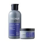 Trichup Pro Damage Repair & Instant Smoothing Hair Care Combo for Dry Frizzy Hair (Set of 2) | Shampoo 300 ml + Hair Mask 200 ml | Improves Texture & Manageability | Reduce Split Ends & Dryness | Unisex - Fast UK Delivery