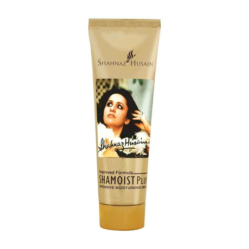 uk51Kp0t4OlnL-1.jpg Shahnaz Husain Shamoist Skin Moisturizer (Gold, 50Ml) - Cream - Fast UK Delivery - Image 1