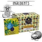 Karma Kettle No Added Sugar Or Artificial Flavours, Natural Detox Pina Colada Tea, Black Tea with Pineapple, Coconut and Passion Fruit (20 Silken Pyramid Teabag), 530 g - Fast UK Delivery - Image 3