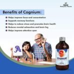 Charak Pharma Cognium Syrup for Brain health and memory function - 200 ml (Pack of 2) - Fast UK Delivery - Image 5
