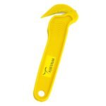 Tassyam Safety Cutter THC-001 Tape Cutter | E-Commerce Approved | Sharp & Durable Steel Blade, Safe and Efficient Cutting Design for Shrink Wrap, Stretch Wrap, Tape, and Plastic Straps - Fast UK Delivery