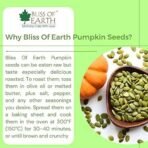 Bliss of Earth Dehulled Pumpkin Seeds 600gm For Eating & Weight Loss, Naturally Organic Superfood - Fast UK Delivery - Image 7