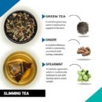 TEACURRY Slimming Tea for Weight Management (30 Tea Bags, 1 Month Pack) | With Free Diet Chart it helps with Weight, Reduce Tummy & Helps fight Ageing | Weight Management Green Tea - Fast Shipping to USA & Canada - Image 5