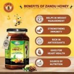 Zandu Pure Honey, 100% Purity, No Added Sugar, 500g - Fast UK Delivery - Image 6
