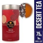 Karma Kettle Maya Chocolate Tea with Assam Black Tea, Choco chips, Coffee Beans, Cranberry, Choco nibs and Chocolate (75gms Loose Leaf Tin), 75 g - Fast UK Delivery - Image 3