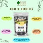 Bliss of Earth Basil Seeds Organic Sabja Seeds, Tukmaria Seeds Fiber & Omega-3 Rich Good for weight loss, Hydration Tiny PowerHouse Seeds 100gm - Fast UK Delivery - Image 6