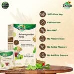 Zandu Ashwagandha Amla Ayurvedic Infusion, a Herbal Tea Enriched with 6 Ayurvedic Ingredients (25 Tea Bags) - Image 3