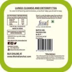 The Indian Chai Lung Cleanse & Detoxify Tea 50g | Anti Smoking Herbal Tea with Burdock Root, Valerian Root, Mullein Leaf, Eucalyptus Leaves & more - Fast UK Delivery - Image 6