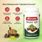 Baidyanath Triphala Churna - 400gm | Supports Healthy Digestive Tract | Helpful in Bowel Wellness, Acidity & Gas Relief (Pack of 1) - Fast UK Delivery - Image 3