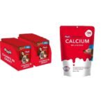 Drools Adult Wet Dog Food, Real Chicken and Chicken Liver Chunks in Gravy, 24 Pouches (24 x 150g) & Drools Absolute Calcium Bone Pouch, 190 g - Fast UK Delivery