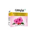 Girnar Rosehip & Hibiscus Herbal Infusion - Fast UK Delivery