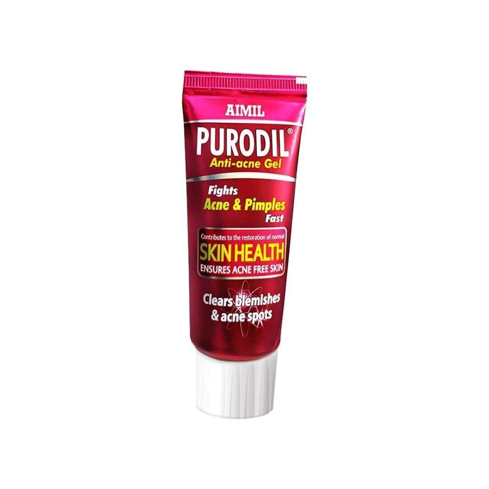 uk51MUr1NCj3S.jpg AIMIL Purodil Organic Anti Acne Cream Gel & Pimple Face Gel with Neem, Tulsi & Aloe Vera | 20 GM (Pack of 2) - Fast UK Delivery - Image 1