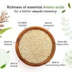 Neuherbs Raw Unroasted Chia Seeds For Eating With Omega 3 and Fiber For Weight Management - 300 Gram | Healthy Snacks | Seeds For Eating During Summer | Best Diet Food | 100% Clean & Natural - Fast UK Delivery - Image 4