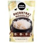Urban Platter Shirataki Noodles, 270g [Keto-Friendly; Low-Carb, Fat-Free, Gluten-Free; Ultra-Low Calorie Konjac Miracle Noodles] - Fast UK Delivery - Image 2