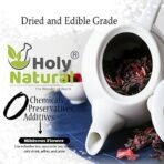 Holy Natural Hibiscus Flower for Hot and Cold Tea | Dry Hibiscus Sabdariffa, Rosella Flower | Dried and Edible Grade | 200 gm - Fast UK Delivery - Image 4
