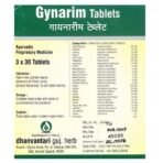 Dhanvantari Gynarim Tablets - 90 Tablets - Fast UK Delivery - Image 3