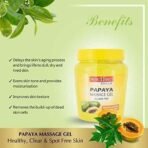 Panchvati Herbals Acne Cream 10 gm, & Papaya Face Massage Gel 500 gm,Removes black patches,Removes pimple, Natural and gentle exfoliator,Helps the skin repair itself,Hydrates the skin - Image 7