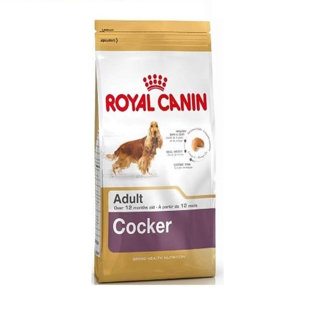 uk51MuyXGZKHL.jpg Royal Canin Cocker Pellet Adult Dog Food, Meat flavour, 3 Kg - Fast UK Delivery - Image 1