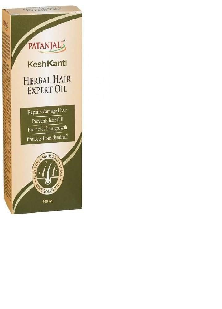 uk51MvFWr0aLL.jpg Patanjali Kesh kanti Herbal Hair Expert Oil 100ml - Pack of 1 - Fast UK Delivery - Image 1
