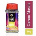 OOSH Gourmet's Combo of Black Pepper Powder 50g , Cinnamon Powder 50g & Garam Masala 50g | Sieve Jar Packaging | Cooking Essential - Fast UK Delivery - Image 2