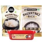 Urban Platter Shirataki Noodles, 270g + Shirataki Rice, 220g + Classic Korean Gochujang, 170g (Combo Pack) - Fast UK Delivery - Image 2