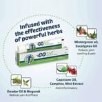 Charak Go365 Ointment, For Joint & Muscular Pain, For Back Pain, Neck & Shoulder Pain, Sprains & Stiffness Each 30 Gm(Pack Of 2) - Fast UK Delivery - Image 3
