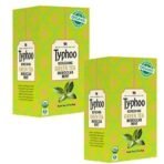 Typhoo Organic Refreshing Green Tea, Moroccan Mint, 25 Tea Bags (Pack of 2) - Fast UK Delivery