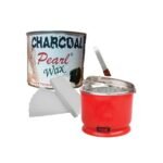 PMPEARL Waxing Kit/Wax Kit Combo Kit Includes (Wax Heater(Auto Cut) + Charcoal Wax + Wax Strips + Wax Knife) - Fast UK Delivery