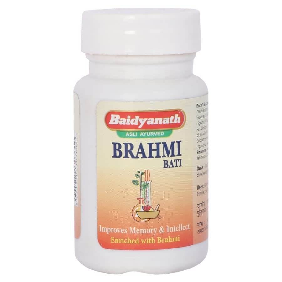 uk51NNU6clQL-1.jpg Baidyanath Jhansi Brahmi Bati - 80tabs - Fast UK Delivery - Image 1