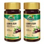 Zandu Lean & Slim Capsules Enriched with the Goodness of 6 Herbs to Help You in Weight Loss Journey, Acts as a Metabolism Booster And Supports Weight Management - (Pack of 60 Veg Capsules X 2) - Fast UK Delivery - Image 2