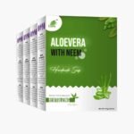 CURA Aloe Vera Neem Soap 125gm x 4 I Medicated Natural Handmade Soap I For Soft & Healthy Skin I Suitable for all skin types Pack of 4 X 125gm each - Fast UK Delivery