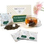 Tea Treasure Spearmint Herbal Tea Bags | Spearmint Tea for PCOS, PCOD, Unwanted Hair | Boosts Immunity | Improves Digestion | Reduces Stress | Rich in Antioxidants (50 Pyramid Tea Bags) - Fast UK Delivery - Image 3