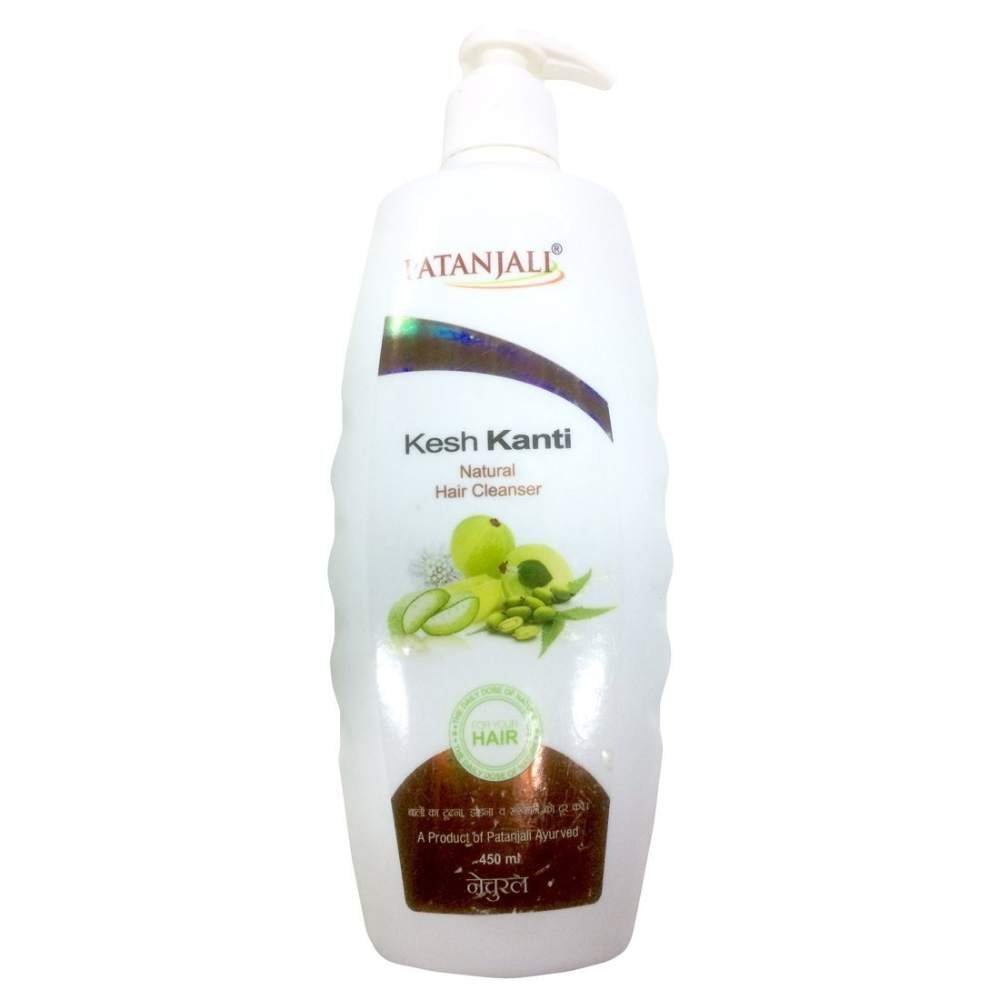 uk51NwAh3MokL.jpg Patanjali Kesh Kanti Hair Cleanser, Natural, 450ml - Fast UK Delivery - Image 1